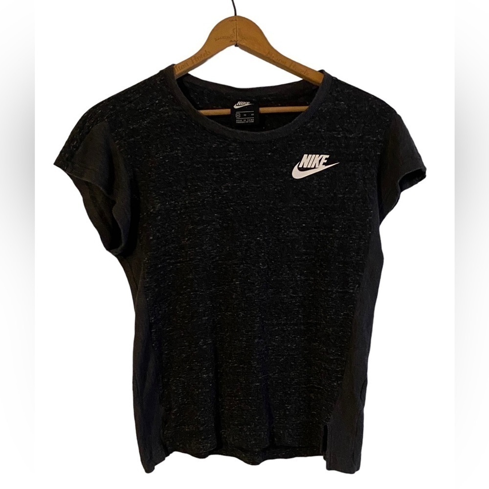 Nike Dark Gray Cap Sleeve T-Shirt Size XL